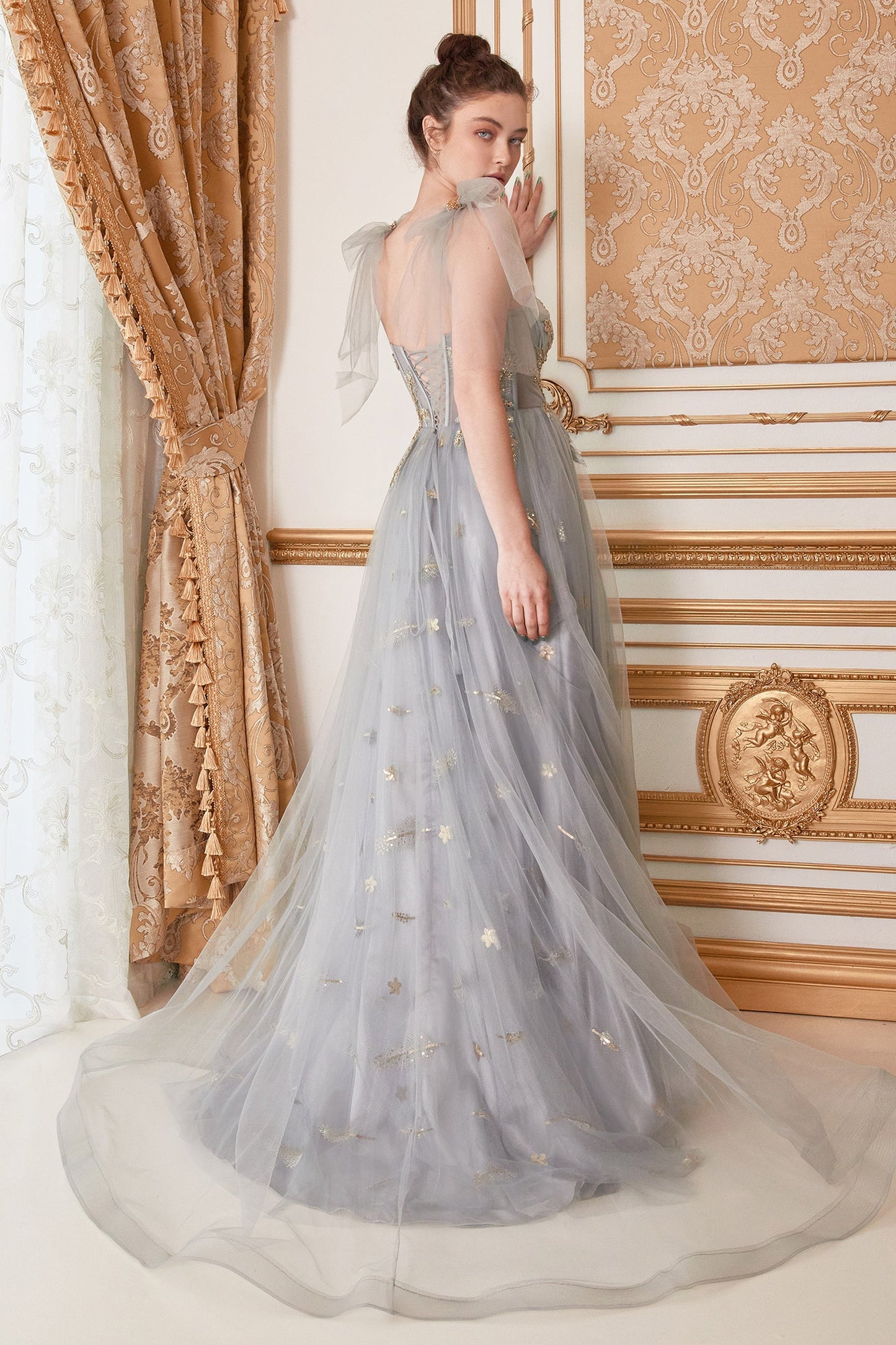 A0824 - Star of My Eye Corset Tulle A-Line - Andrea & Leo