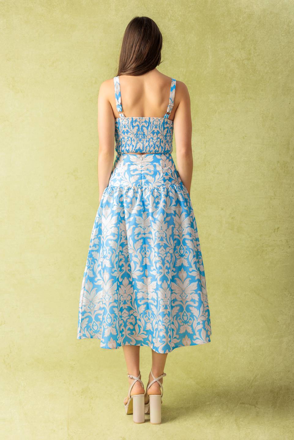 Size Small, LITTLE MOMENTS WOVEN TOP AND SKIRT SET - FINAL SALE
